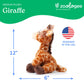 The Petting Zoo, Lash'z Giraffe Stuffed Animal, Gifts for Girls, Plush Toy 12 inches