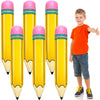 6 PCS 27 Inch Large Inflatable Pencil,Blow up Pencil Balloon,Back to School Graduation Decor for Classroom Birthday Party Supplies