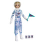 Barbie Space Discovery Astronaut Doll, Blonde, in Spacesuit with Helmet, Gloves, Flag & 3 Mini Packs of Astronaut Food (Non-Edible) for 3 to 7 Year
