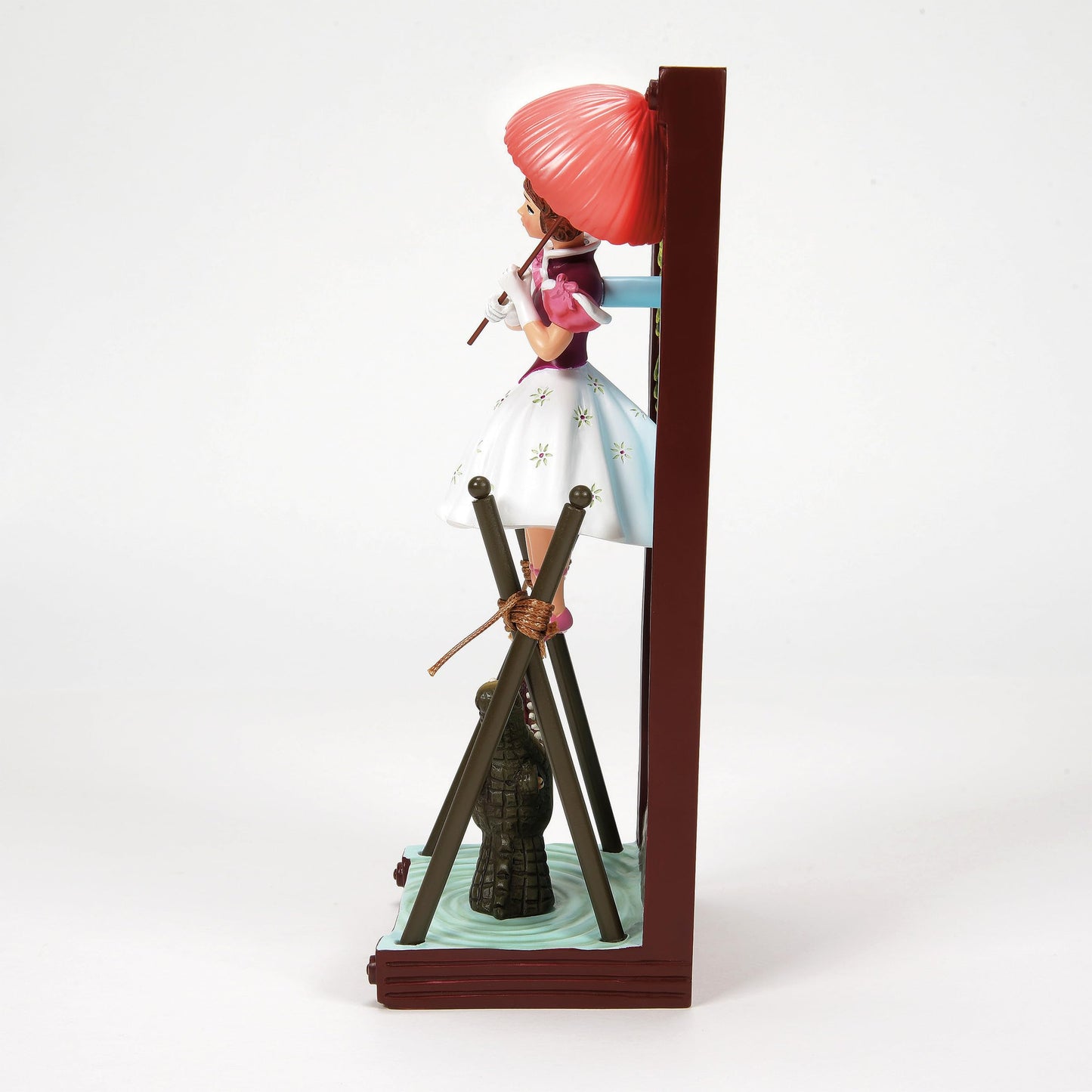Enesco Disney Showcase the Haunted Mansion Tightrope Girl Framed Portrait Figurine, 7.9 Inch, Multicolor