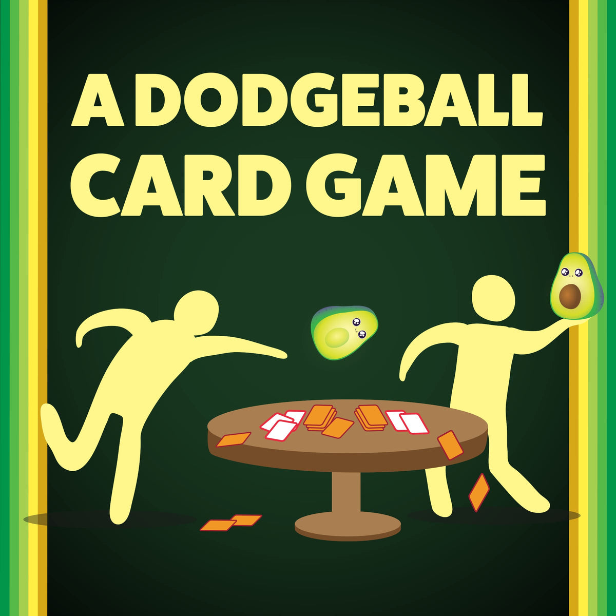 Exploding Kittens Throw Throw Avocado, 2-6 Players, Ages 7+