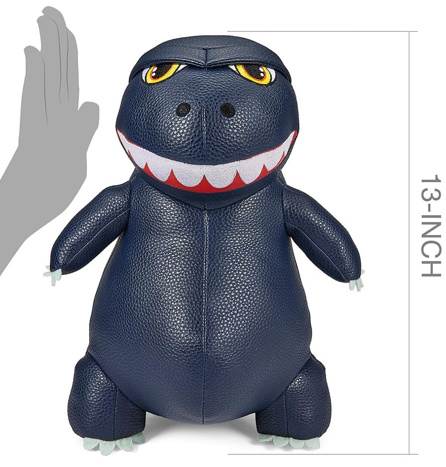 Godzilla Blue Premium Pleather Plush