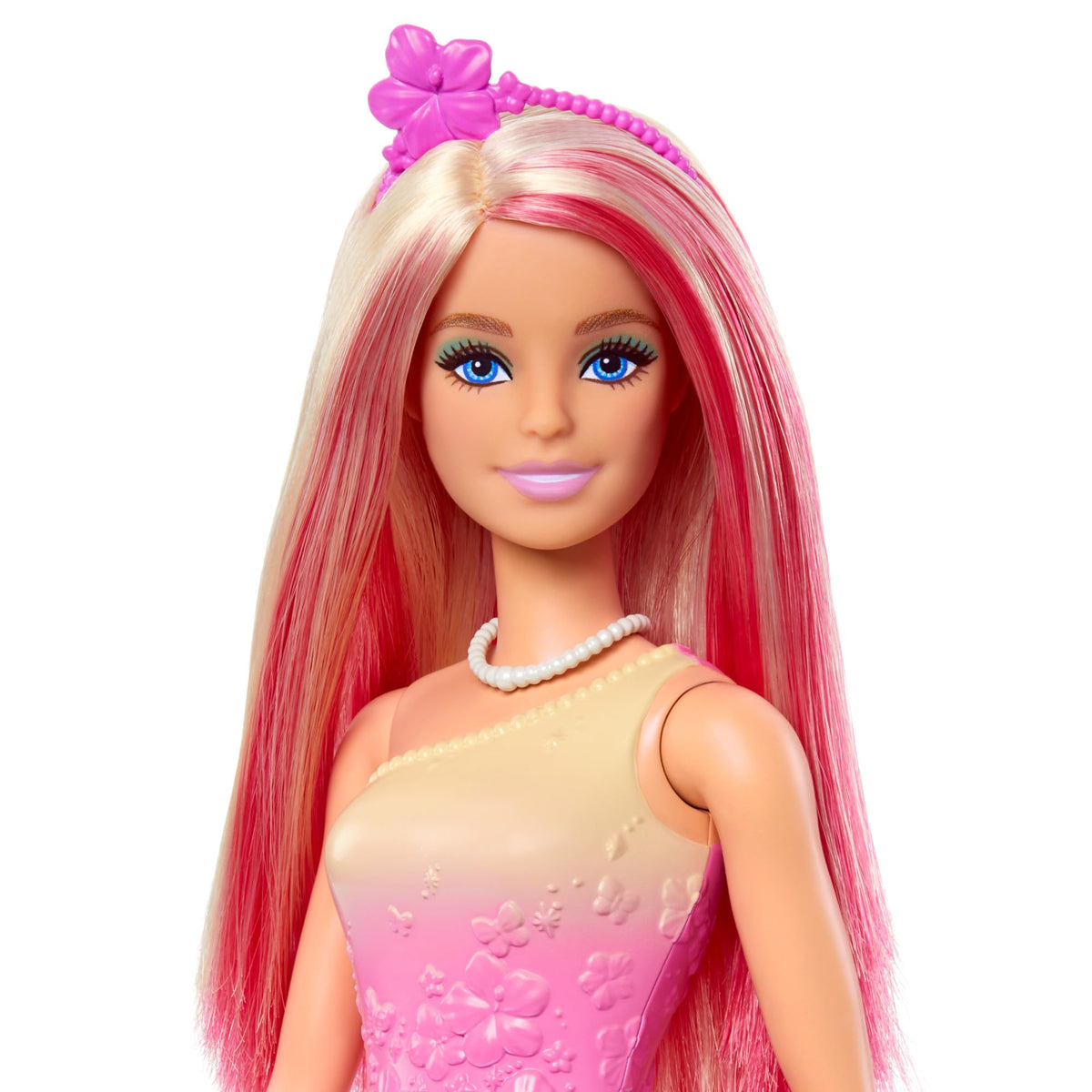 Barbie Royal Doll with Pink & Blonde Fantasy Hair and Themed Accessories