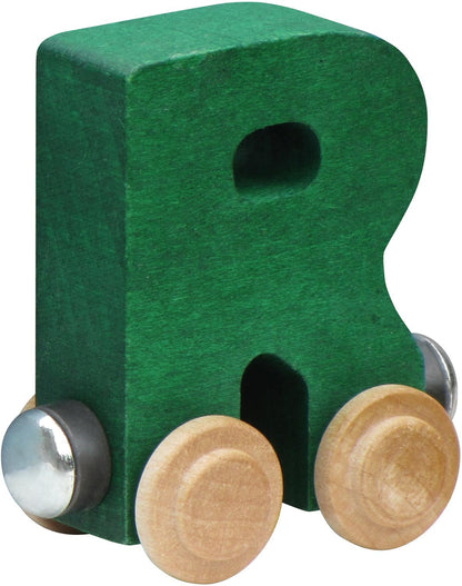NameTrain Bright Finish Letter Cars - R (Colors May vary)