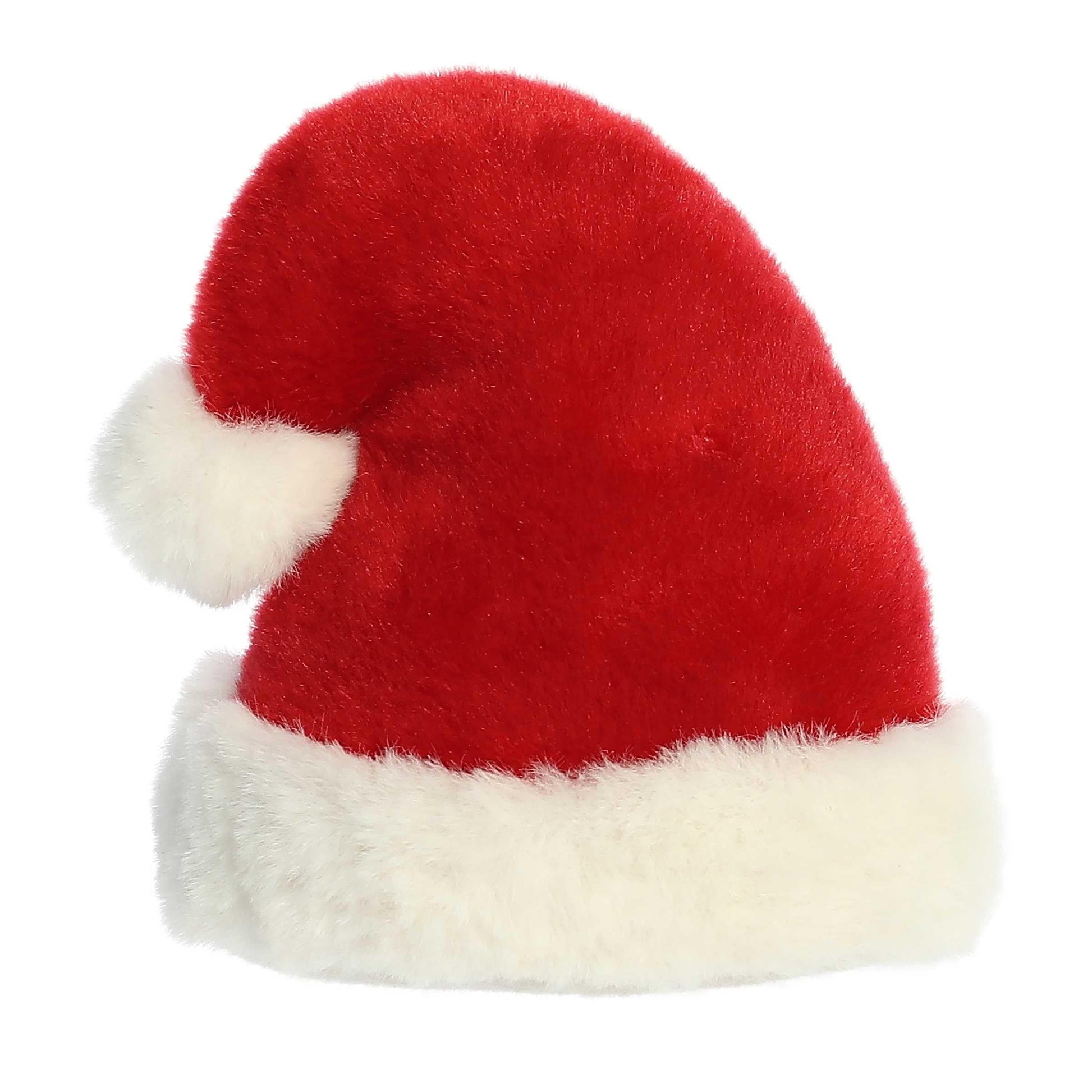 Aurora® Festive Palm Pals™ Topper Santa Hat™ Stuffed Animal - Fun Collectible Plush for Kids and Adult Collectors - Perfect for Decorating Rooms