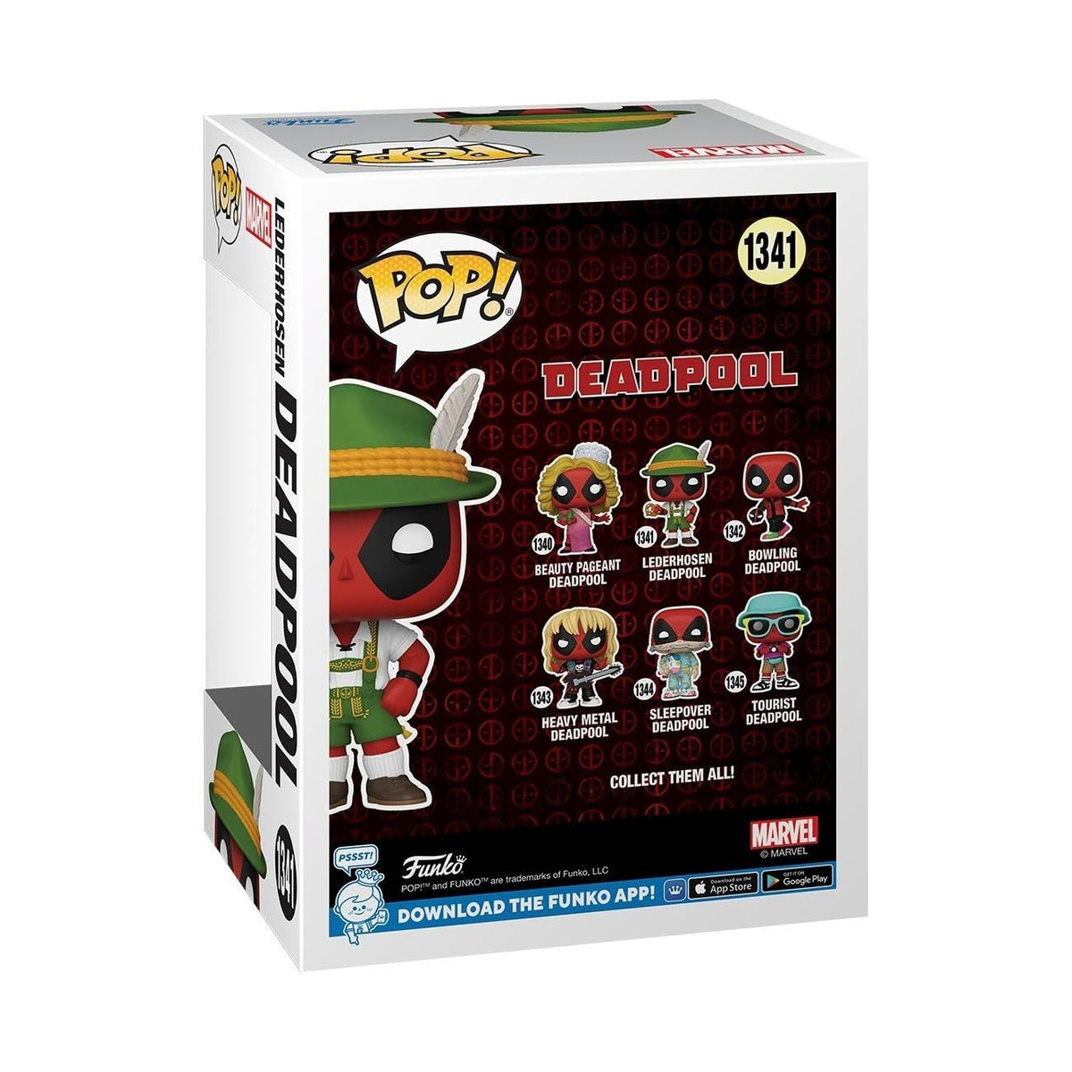 Funko POP! Marvel: Deadpool - German Beer Fest Server (Lederhosen)