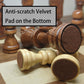 Chess Pieces, 3 Inch King Figures Chess Game Pawns Figurine Pieces, Replacement of Missing Piece, Includes Storage Bag (Chess Pieces)