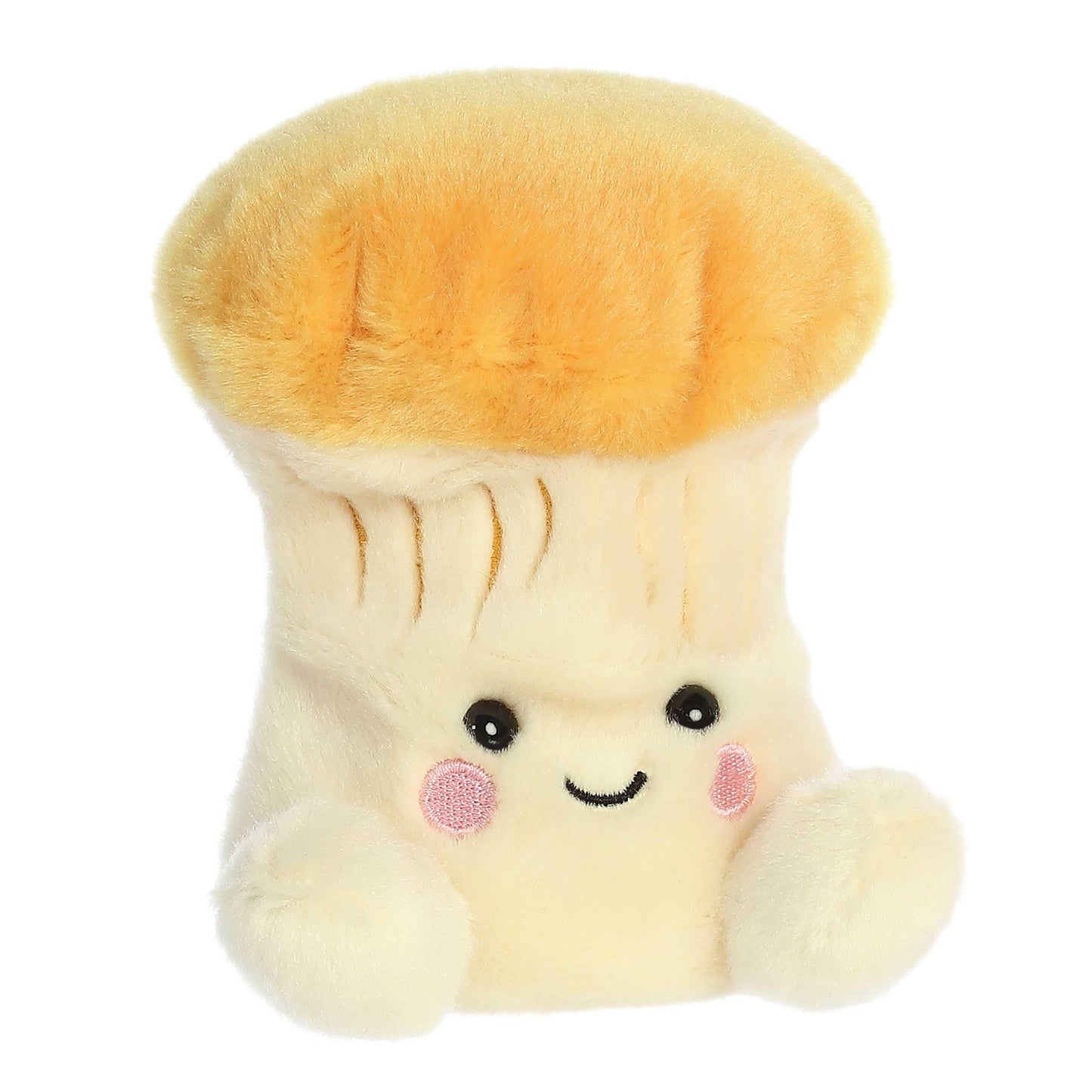Aurora® Adorable Palm Pals™ Jackie Chanterelle Mushroom™ Stuffed Animal - Pocket-Sized Play - Collectable Fun - Orange 5 Inches