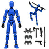 DANONI Titan 13 Action Figure, Lucky Robot Action Figures,Creative 3D Printed Action Figure,Multi Jointed Action Figures Desktop Decorations for Kids