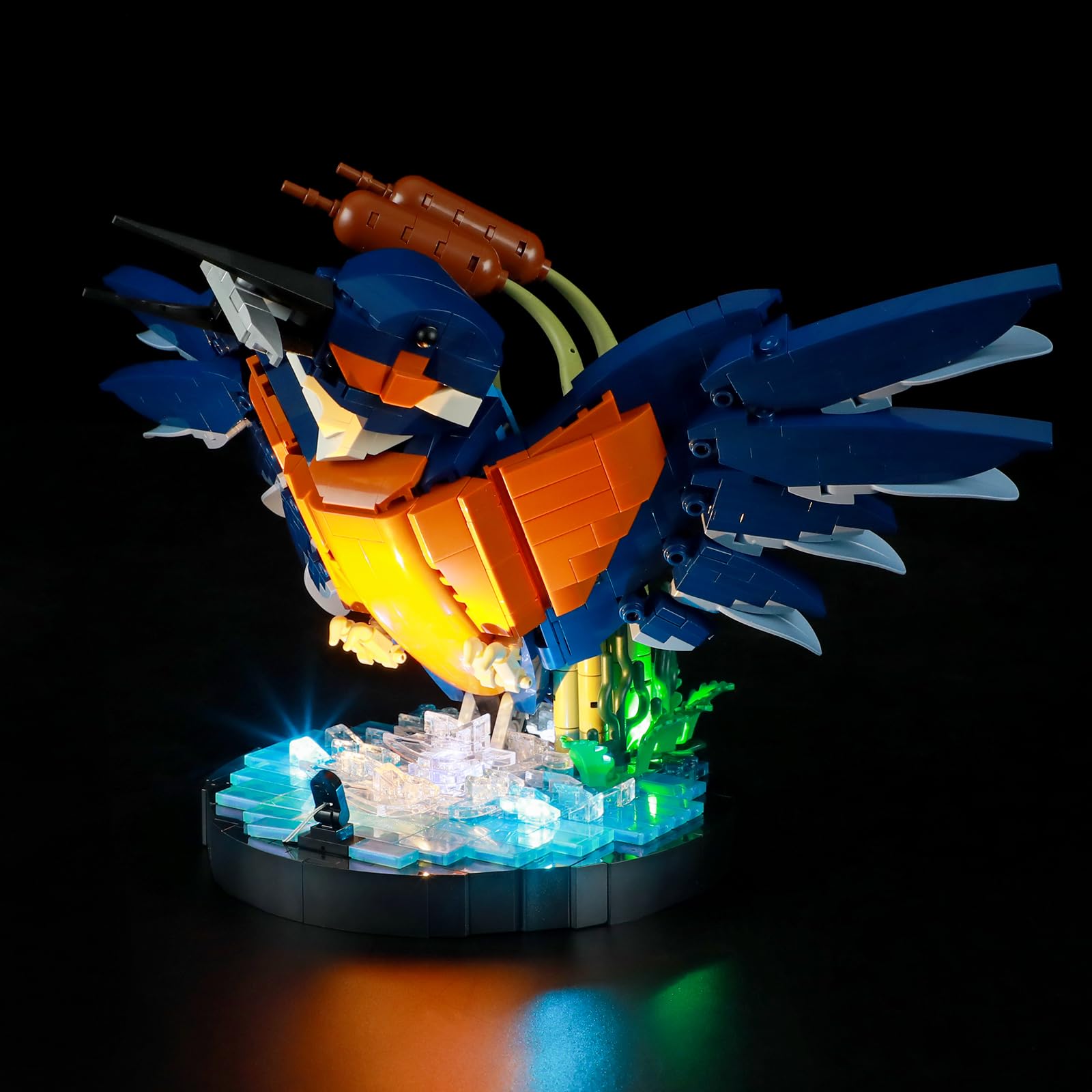 YEABRICKS LED Light for 10331 Icons Kingfisher Bird Building Blocks Model (Building Set NOT Included)