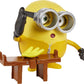 Minions: Loud 'n Rowdy Bob Talking Action Figure with Kung Fu Bench Toy, Kids Gift Ages 4 Years & Older