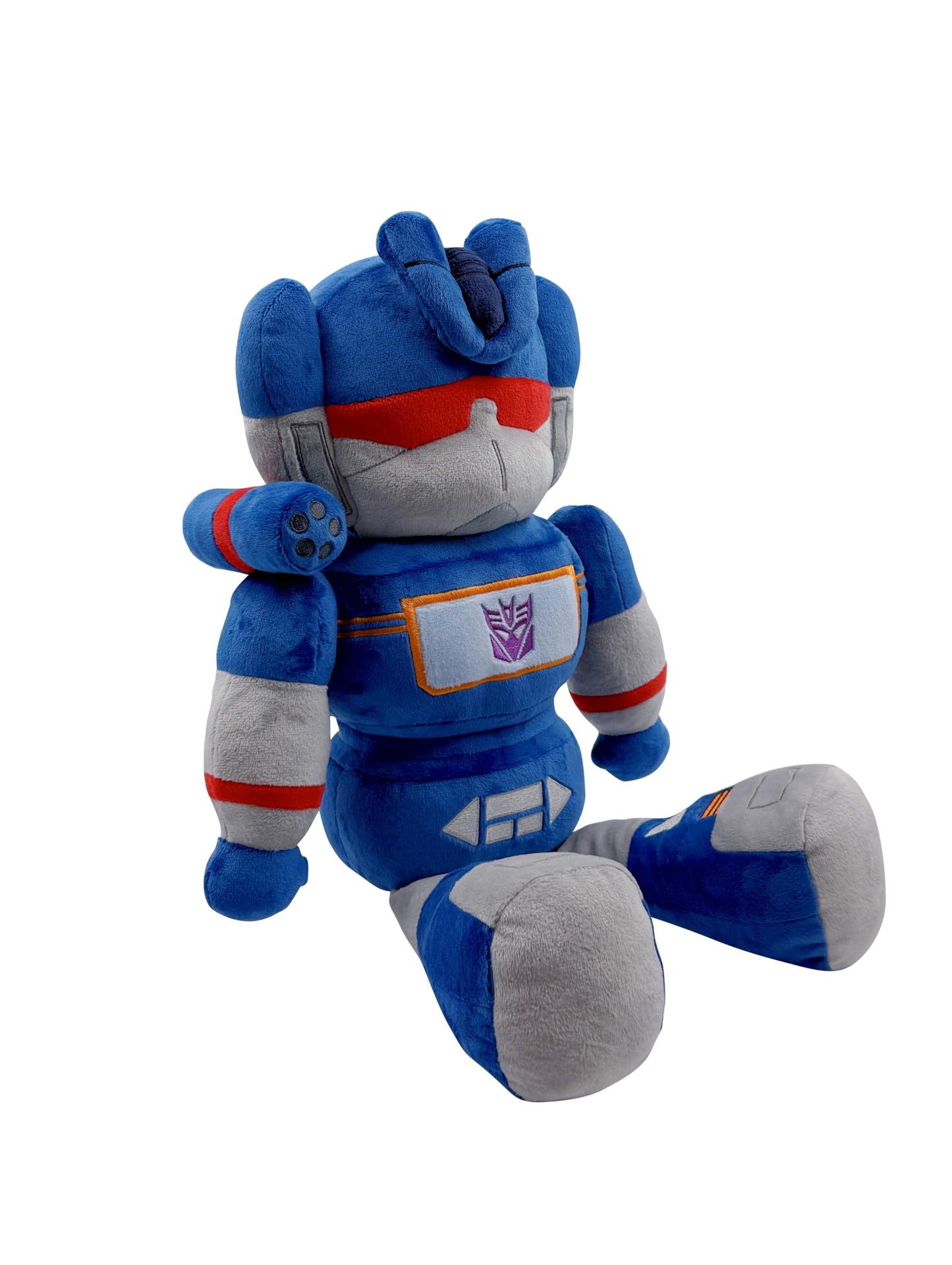 Transformers - Soundwave Superior Plush Toy - Officially Licensed Product, Soft and Cuddly Collectible for Fans and Collectors - Ideal Gift for Kids