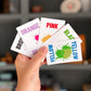 Bicycle Color Addict Matching Family Card Game, Up to 6 Players (Ages 7 and Up), Yellow