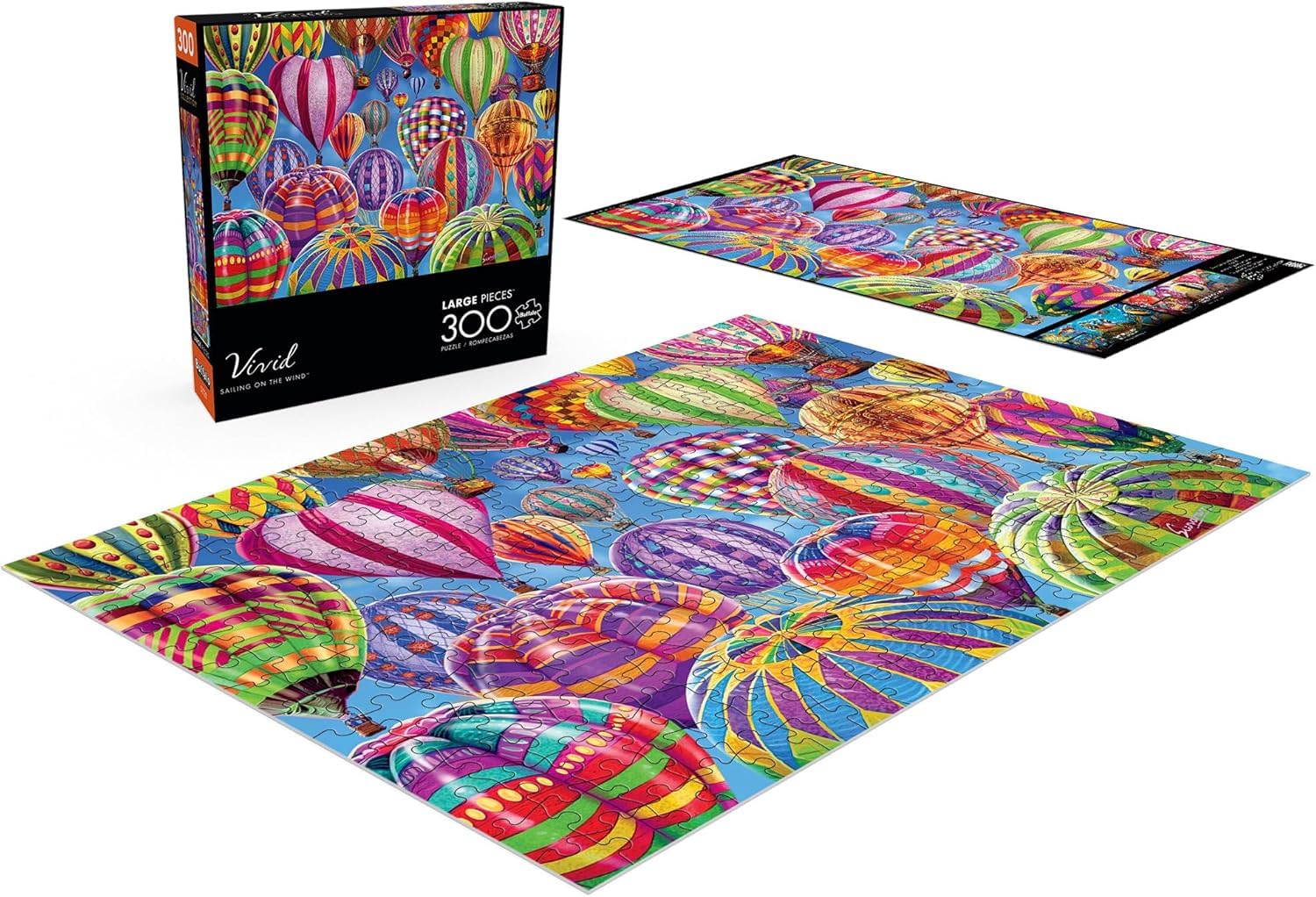 Buffalo Games - Sailing on the Wind - 300 Piece Jigsaw Puzzle for Adults