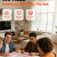 1.2" American Mahjong Tile Set, 166 Tiles + 4 Dice, Mahjong Tiles Only