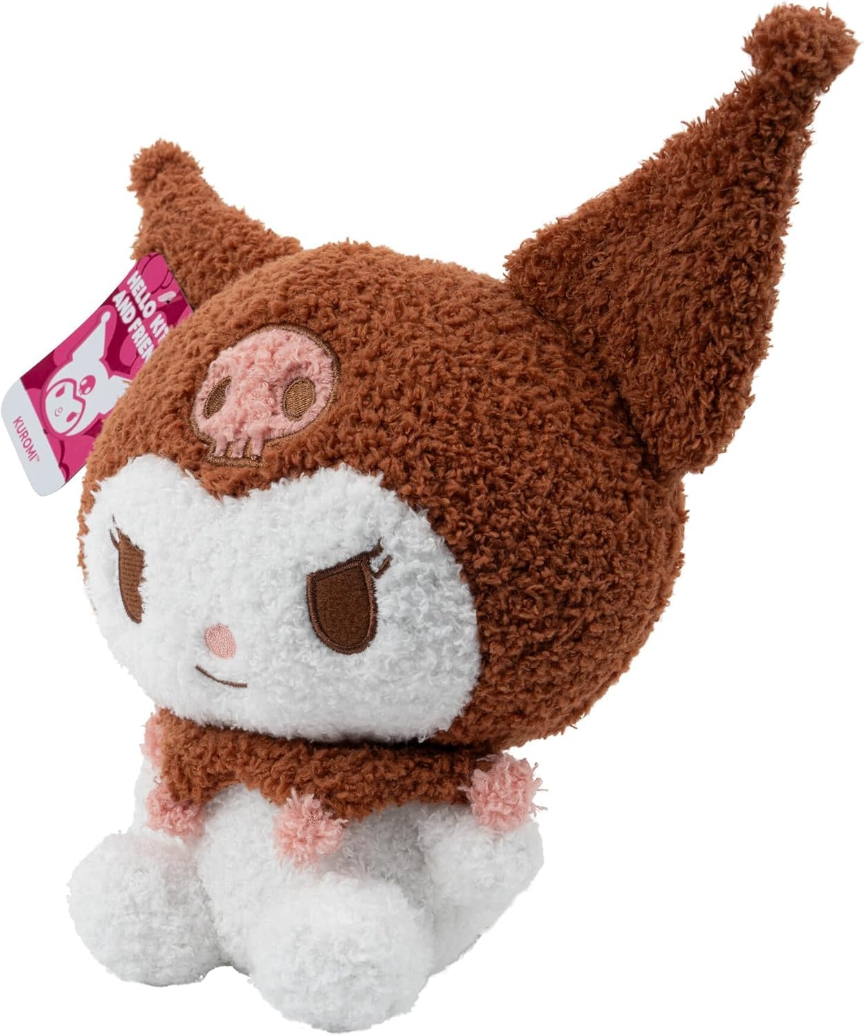 Hello Kitty and Friends 8" Plush 2-Pack - Hello Kitty & Kuromi - Officially Licensed - Get Two 2025 Authentic Limited Edition Collectible Soft Stuffed
