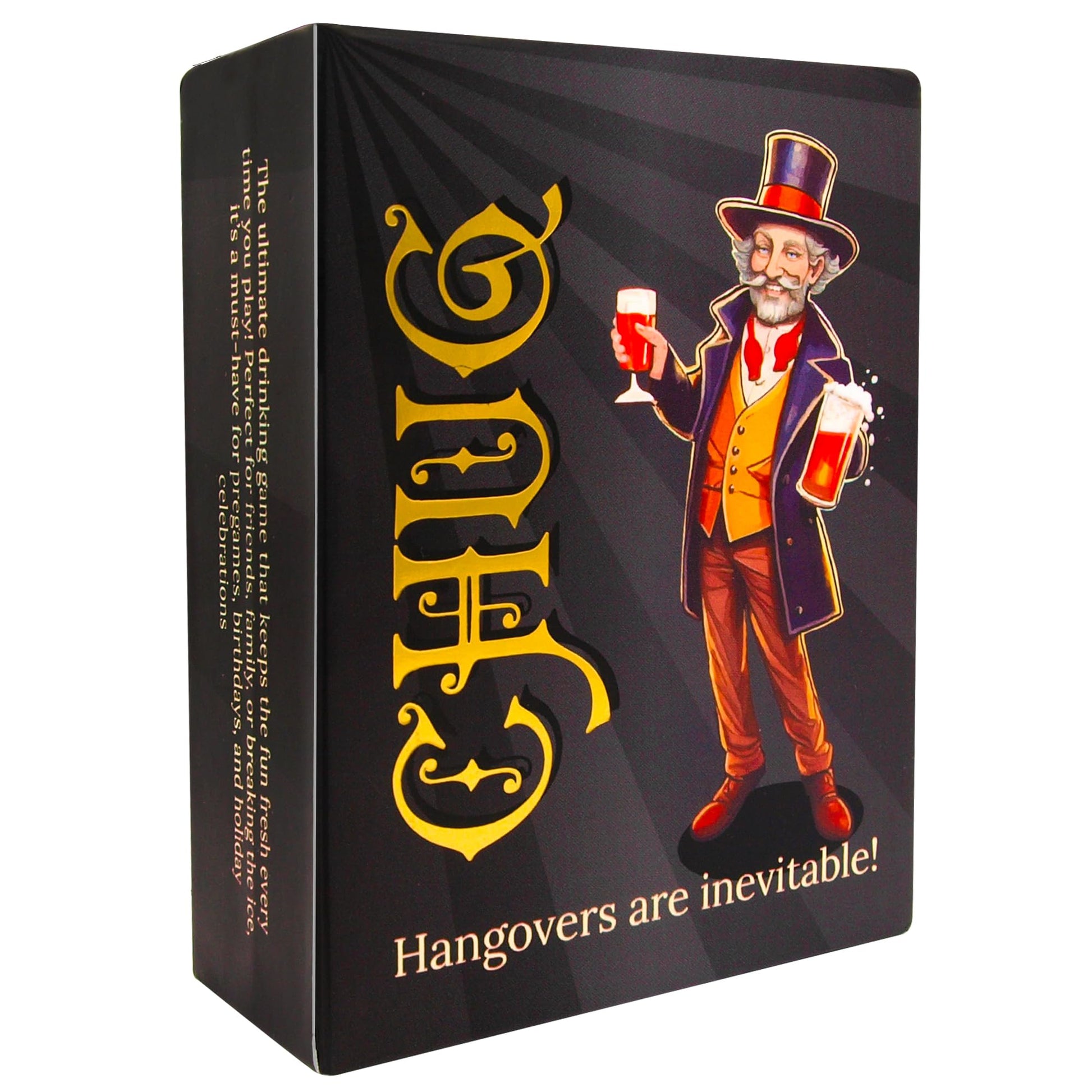 Chug Drinking Game - Hilarious Party Games for Adults Perfect for Game Night, Ice Breakers, Conversation Starter, Great for Chill Nights or Big