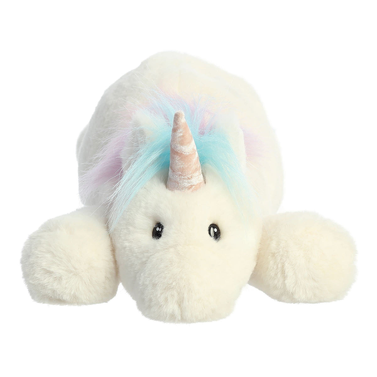 Aurora Snoozles 18" Unicorn Laid-Back Stuffed Animal