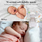 Newborn Baby Toys, Soft Cotton Stuffed Bunny Toy with Lullaby Music for Boy & Girl Babies 0-3-4-6+ Months,Easter Gift for Baby (Mrs.Bunny)