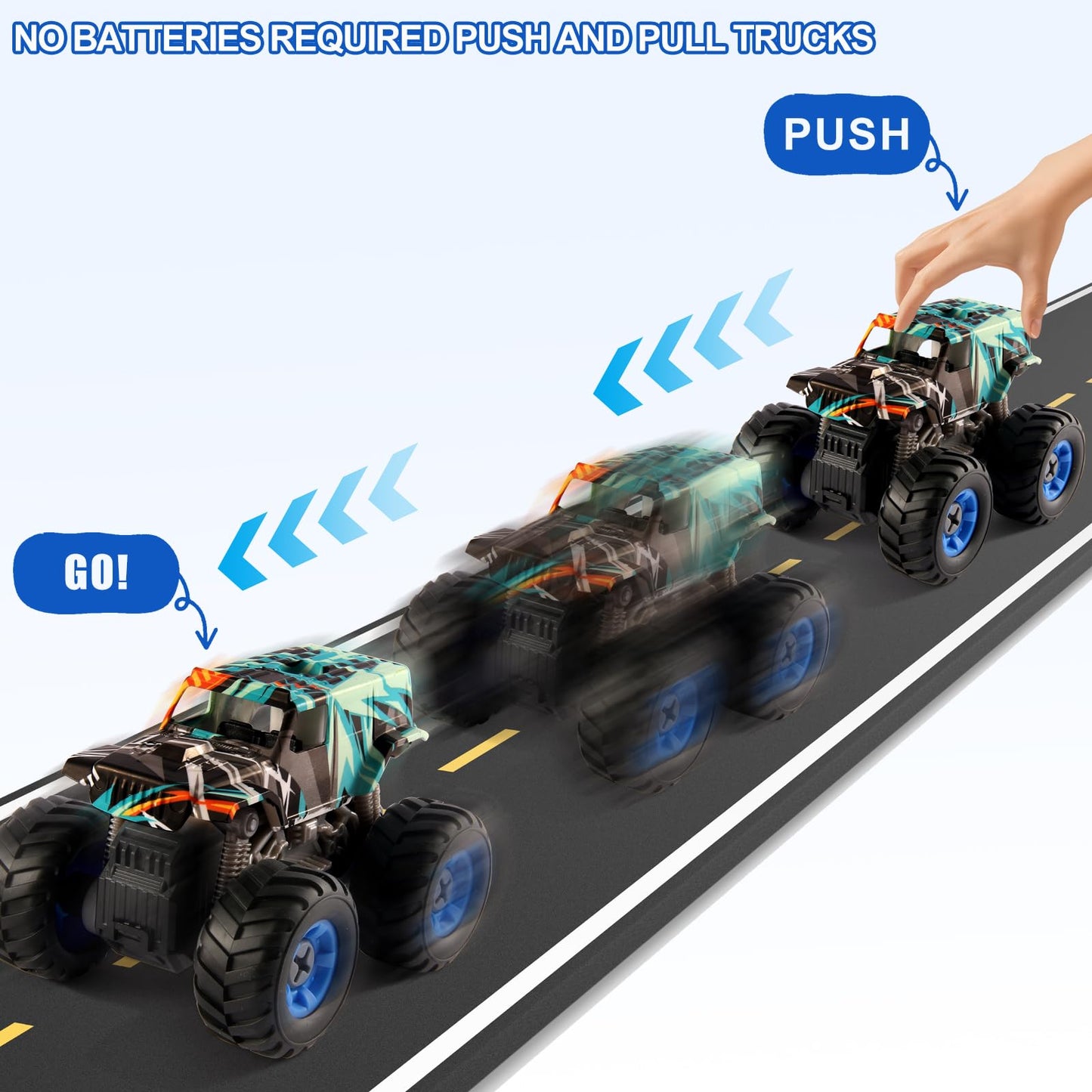 Trovogil Take Apart Monster Truck Toys for Kids 3 4 5 6 7 8 Year Old Boys, STEM Educational Building Toys with Electric Drill & Storage Box Gift