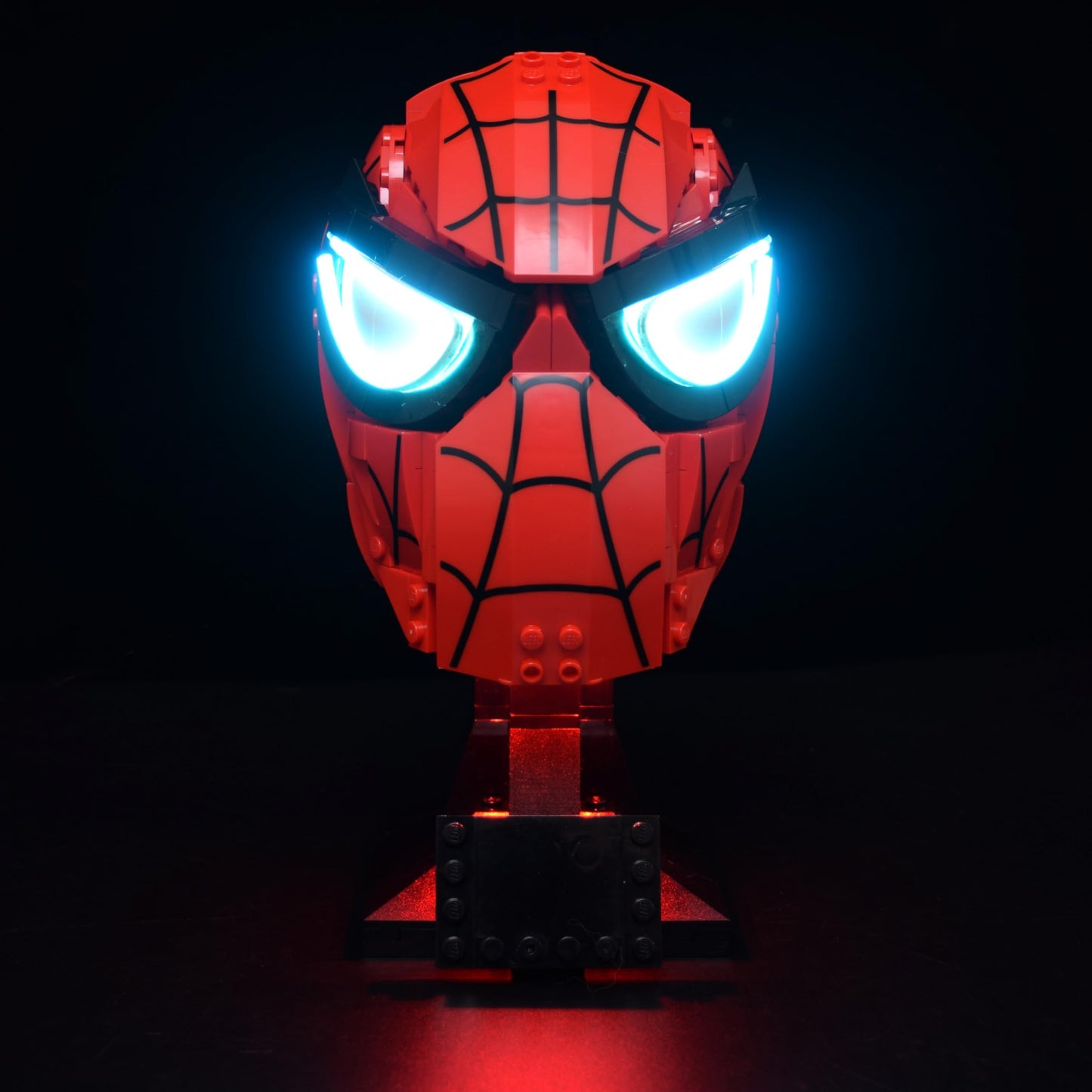 LightGo LED Lighting Kit Designed for Spider-Man's Mask Compatible with Lego 76285 Building Set - Not Include Model