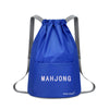 wepgjwmao Mahjong Bags and Mahjong Racks Storage Tote-Holds 166 Tiles & 4 Racks,Travel Mahjong Tile Bag with Double Shoulder