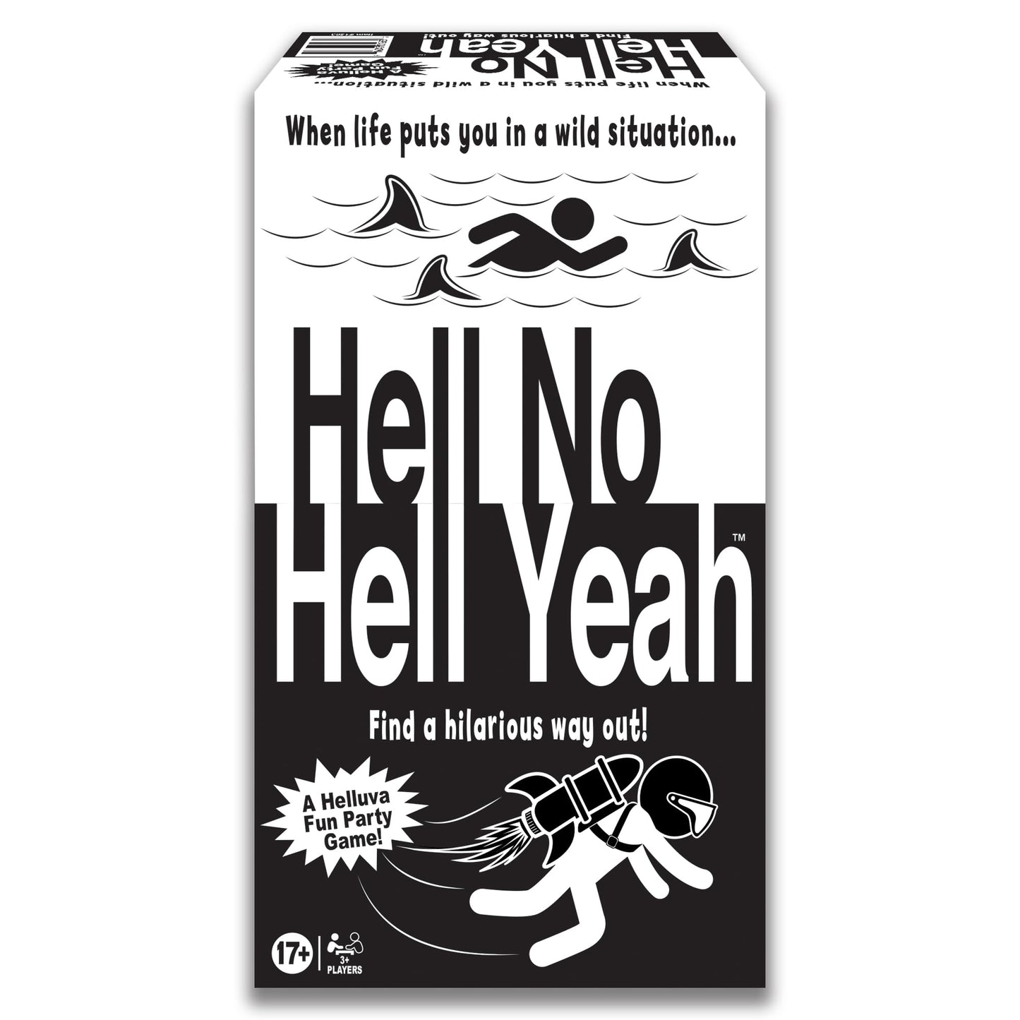 Winning Moves Hell No, Hell Yeah, Outrageous Adult Card Game