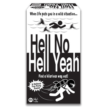 Winning Moves Hell No, Hell Yeah, Outrageous Adult Card Game