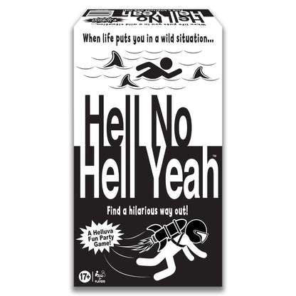 Winning Moves Hell No, Hell Yeah, Outrageous Adult Card Game