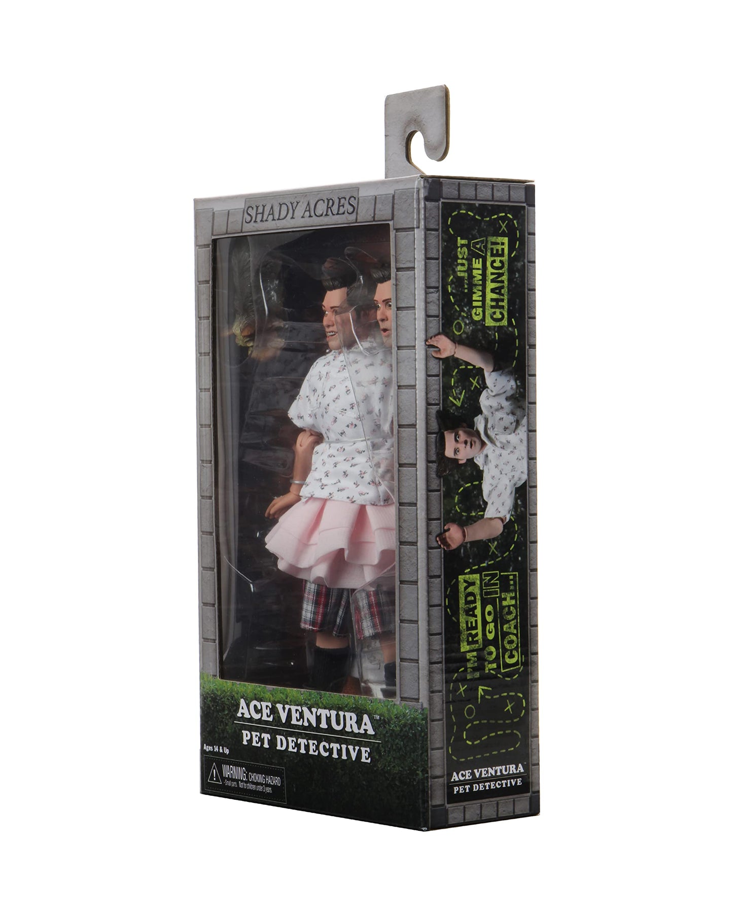NECA ACE Ventura PET Detective Shady Acres ACE 8" Retro Action Figure
