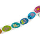 I Washed My Hands Sticker / 250 Kids Hand Washing Achievement Stickers / 2" School Children Colorful Reward Stickers / 6 Vibrant Designs/Made in
