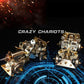 LOCHE 3D Metal Puzzle Model Kits, 3D Metal Steampunk Mechanical Vehicle Kit 3D Jigsaw Puzzle, 290+ Pieces 3D Laser Puzzle DIY Assembly 3D Metal Model