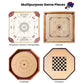 32 Red and Blue Carrom and Pichenotte Board Game Rings (Large Rings - 1 1/4 inch Diameter (3.2cm))