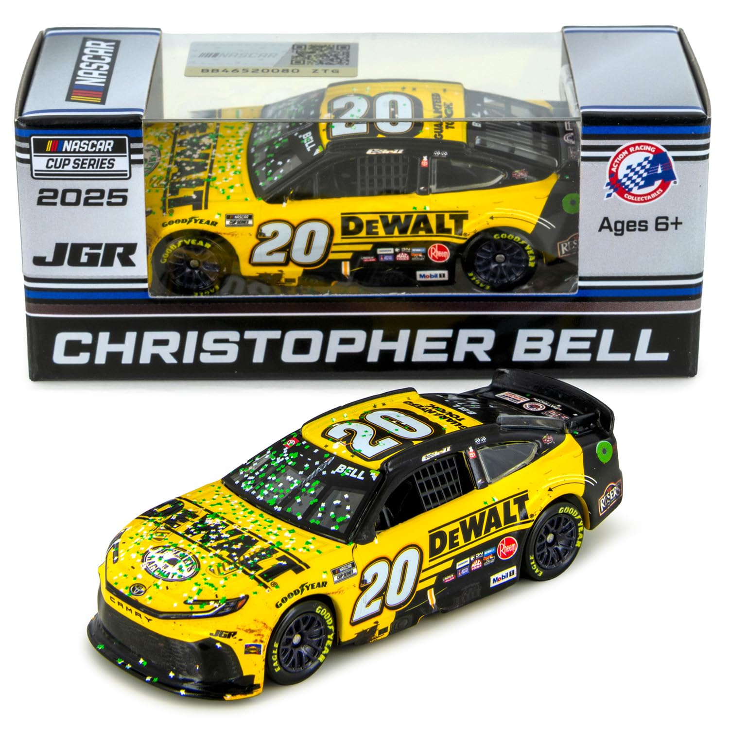 Christopher Bell 2025 COTA Race Win Standard ARC Diecast Car 1:64 Scale