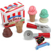 Ice Cream Scoop Set: Play Food Set Bundle with 1 Theme Compatible M&D Scratch Fun Mini-Pad (04087)