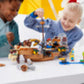 LEGO Super Mario Bowser's Airship 1,152 Piece Building Kit, Unveils Detailed Interior, Includes Kamek, Rocky Wrench, Goomba, POW Block, Cannon Start