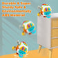 GZSDLL Montessori Busy Cube for Toddlers,Car Travel Toys Busy Board Activity Cube,Kids Educational Birthday Gifts Sensory Baby Toys 18+ Months
