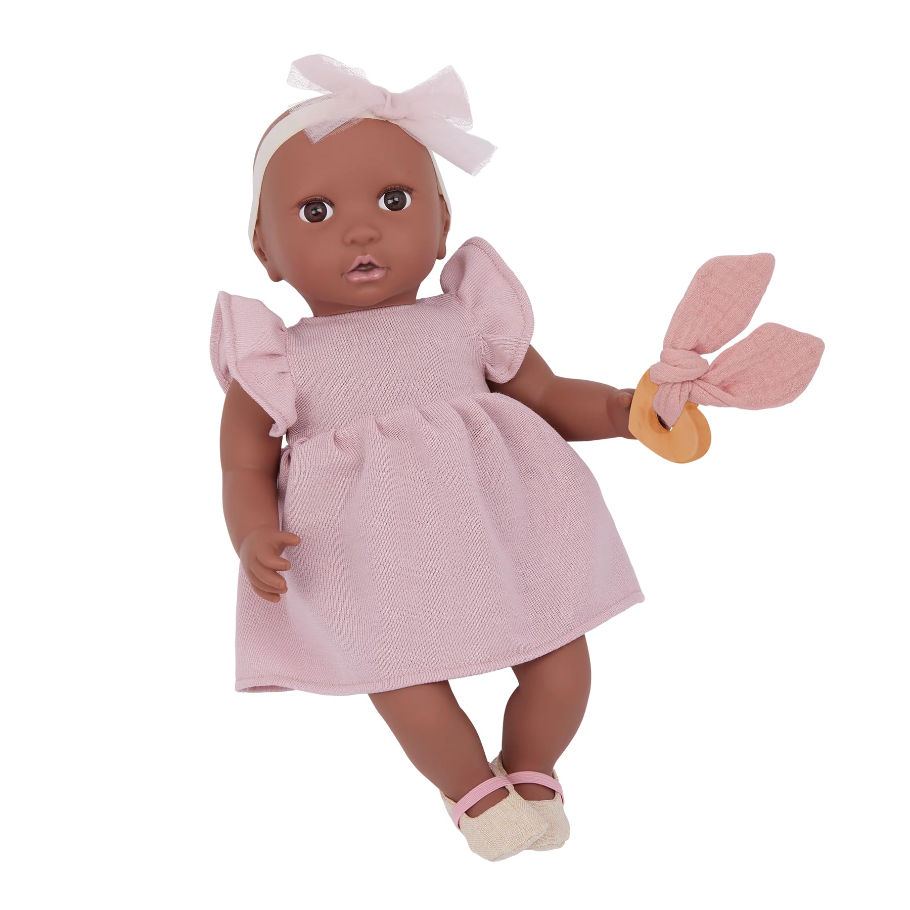 LullaBaby - 13 Pieces Fashion Set - 14-Inch Baby Doll Clothes - Pajama, Dress & Bath Accessories - Pretend Play 2+ Years- Baby Doll Clothing Set