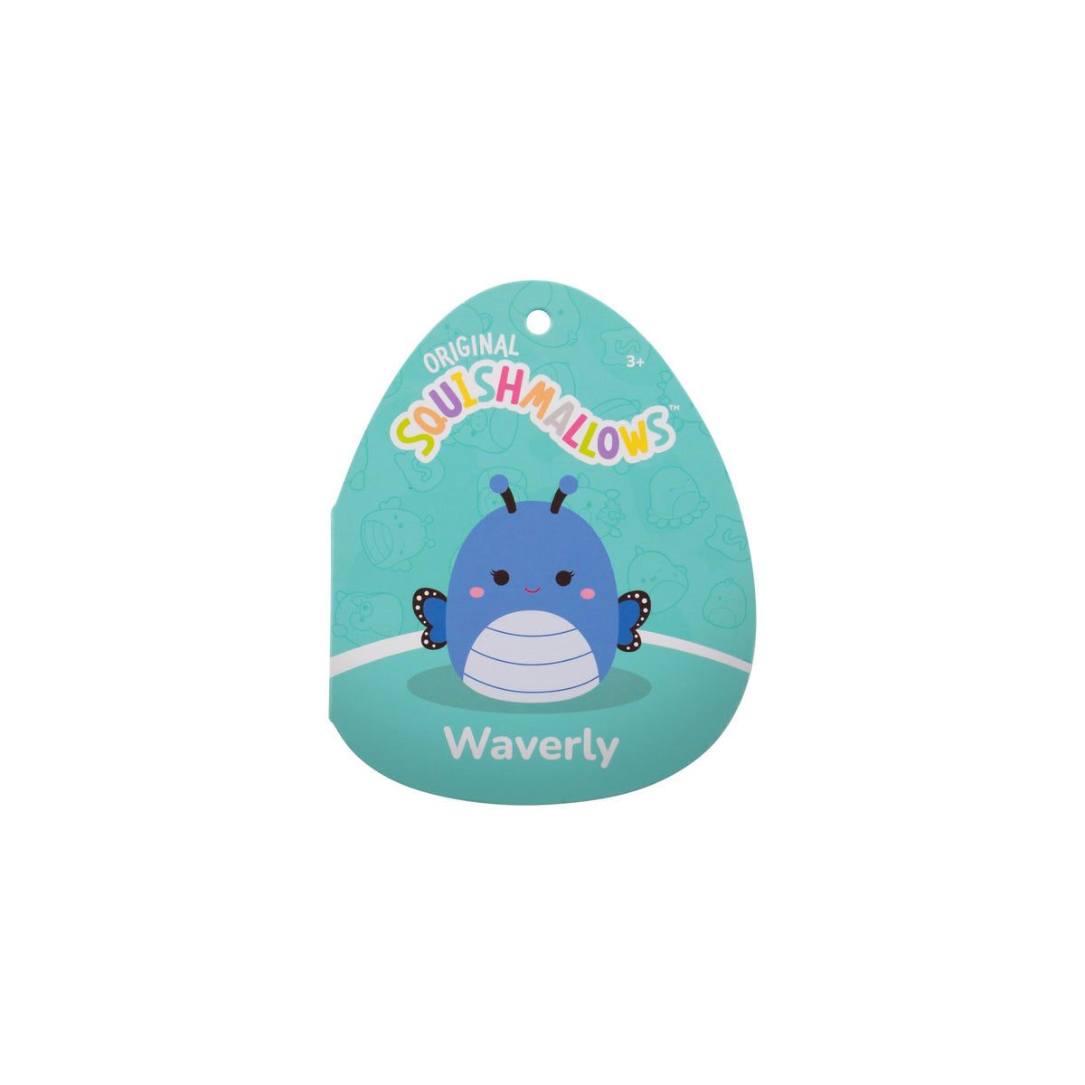 Squishmallows Original 14in Waverly The Blue Butterfly - Official Jazwares Plush (Large)
