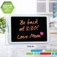 Discovery™ Kids Neon Glow Drawing Easel w/ 6 Color Markers, Built-in Kickstand/Wall Mount, 5 Light Modes, Easy Clean/Washable, Wide Screen, Flat