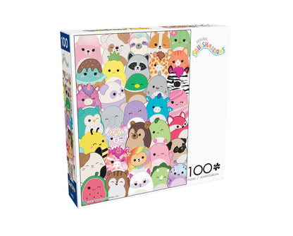 Buffalo Games - Squishmallows Buddies - 100 Piece Puzzle for Kids Ages 6-8
