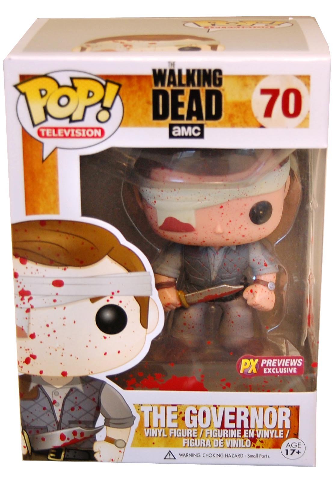 Funko POP! Walking Dead: Bloody Version The Governor Vinyl Figure