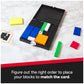 Rubik’s Cube, Gridlock Game, The Problem-Solving Puzzle Game Based on The Iconic Rubik’s Cube, Problem-Solving Brain Teaser, Classic Color-Matching
