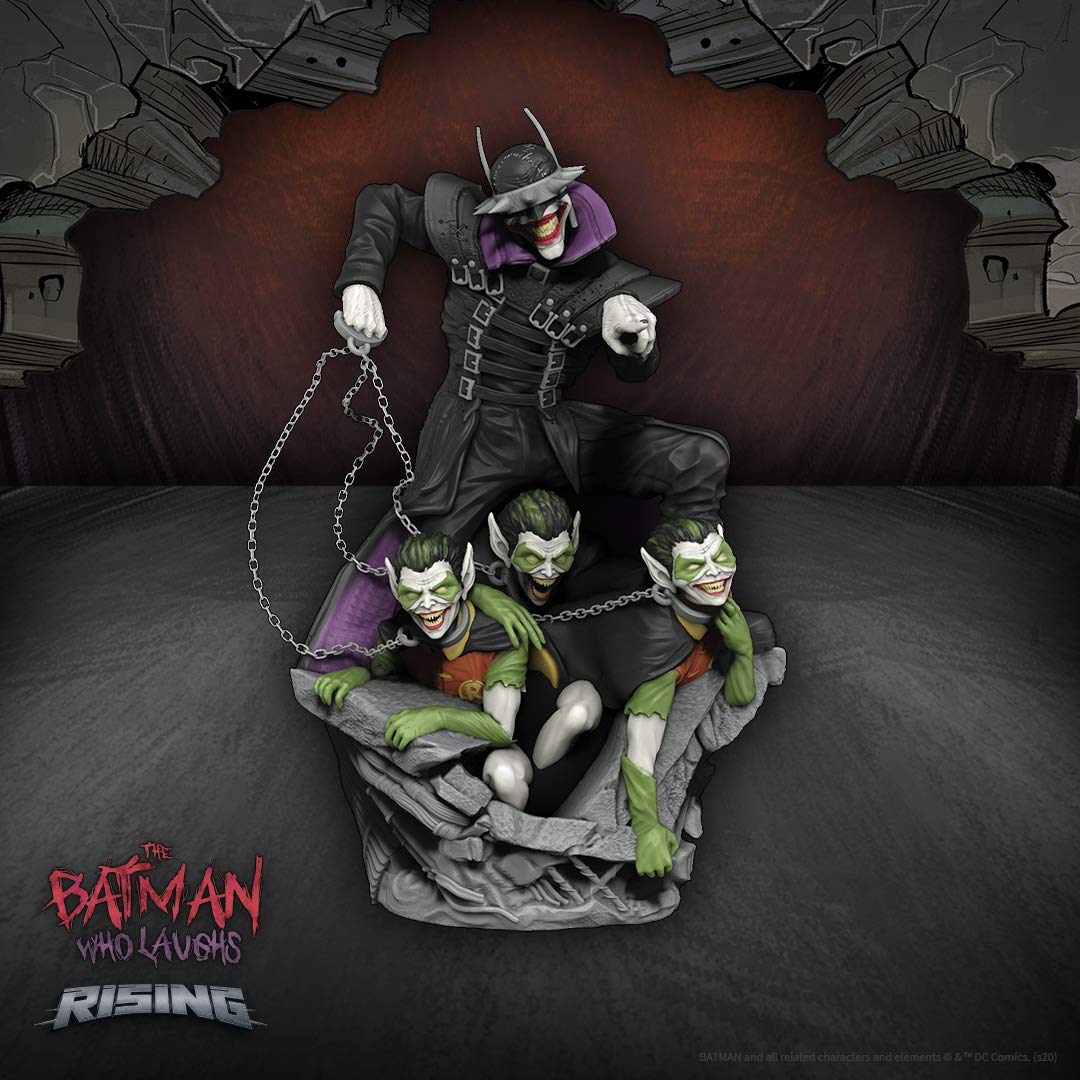 The Batman Who Laughs Rising | Cooperative Board Game | Featuring DC Comics Heroes and Villains - Wonder Woman, Green Lantern, Hawkgirl, Batman
