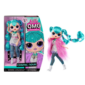 L.O.L. Surprise! O.M.G. Cosmic Nova Fashion Doll with Multiple Surprises and Fabulous Accessories - for Kids Ages 4+