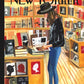 New York Puzzle Company - New Yorker At the Strand - 1000 Piece Jigsaw Puzzle for Family Game Nights by Jenny Kroik