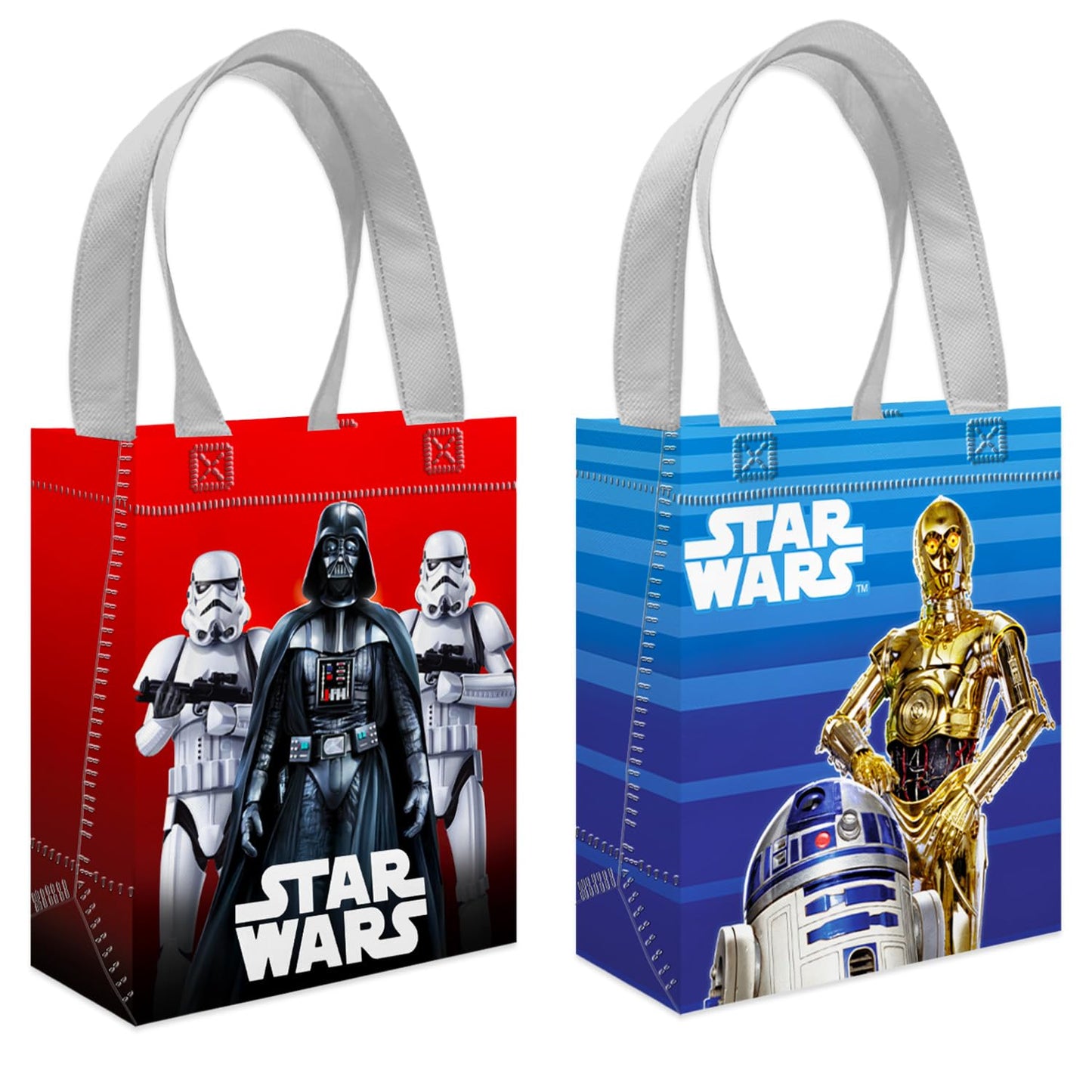 Star Wars Party Favor Bags for Kids Birthday 12 Pack Bundle