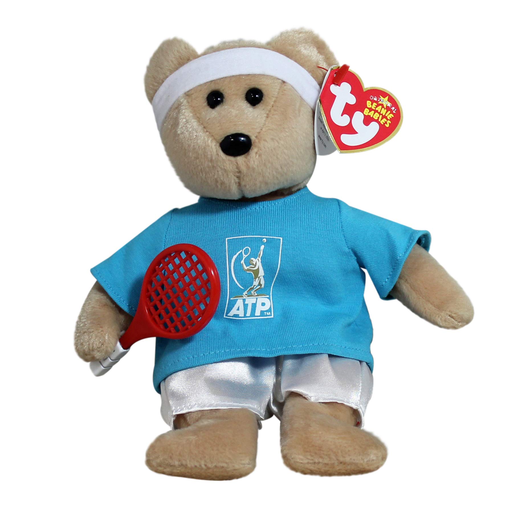 TY Beanie Babies Feder-bear - Tennis Bear