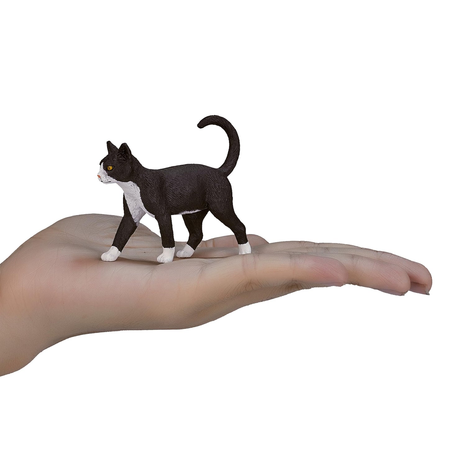 MOJO - Tuxedo Cat Pet Farm | Hand-Painted Toy Figure | Farmland Collection | True to Life & Highly Detailed | Designed in UK