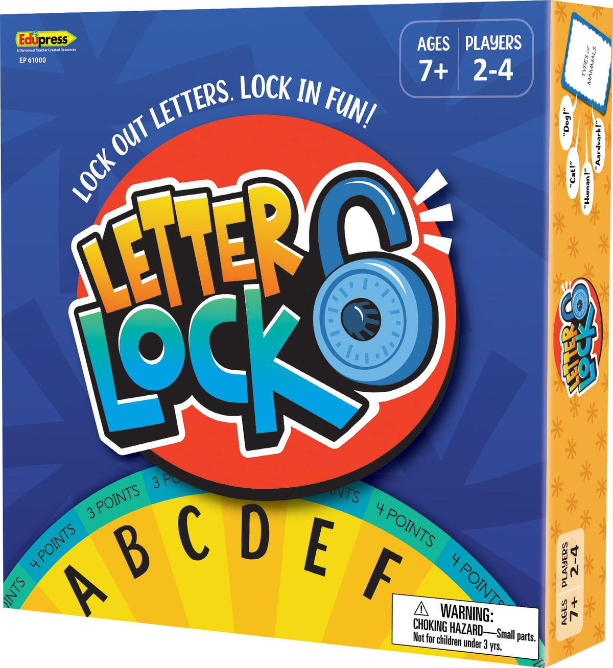 Teacher Created Resources Letter Lock Board Game (EP61000)